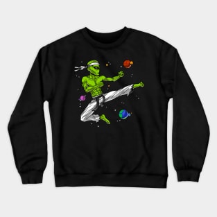 Karate Alien Crewneck Sweatshirt